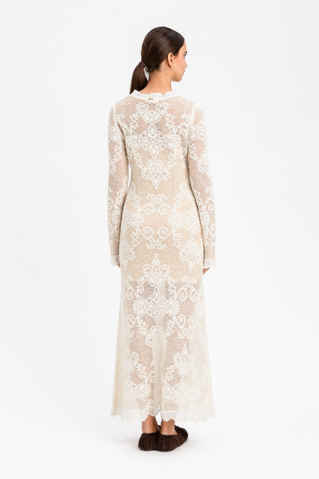 VESTIDO PUNTO JACQUARD