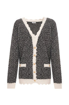 CHAQUETA LARGA CUELLO V