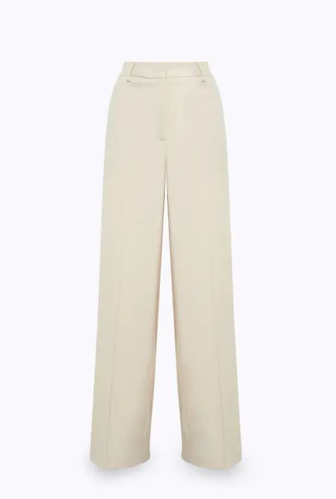 PANTALÓN PALAZZO FLANELL
