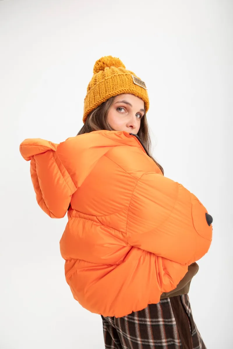 PLUMAS CORTO NARANJA