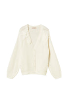 CARDIGAN FLORES GANCHILLO