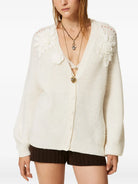 CARDIGAN FLORES GANCHILLO