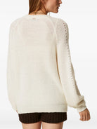 CARDIGAN FLORES GANCHILLO