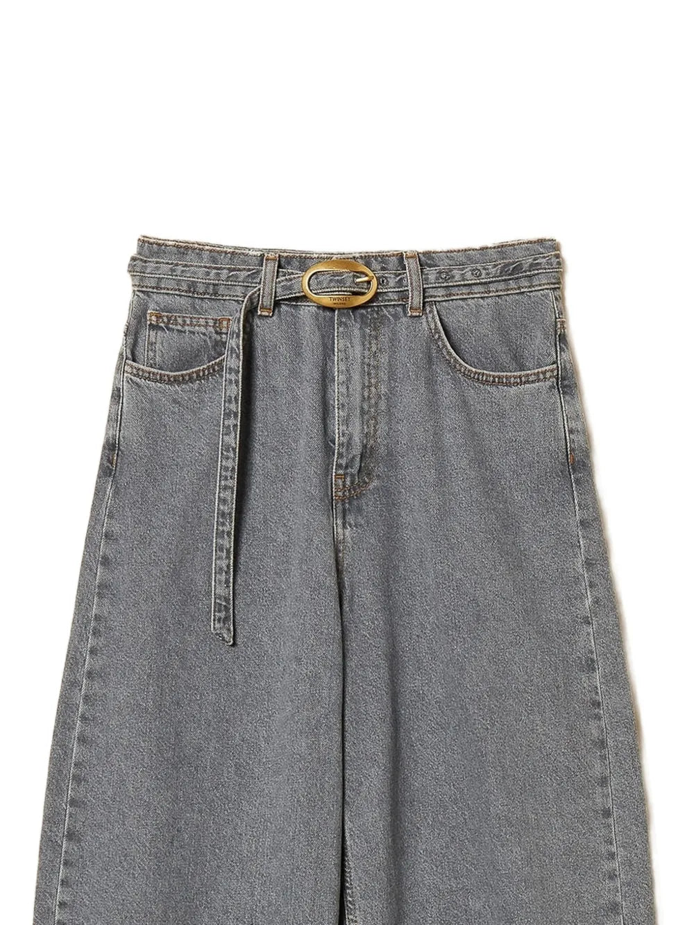 JEANS ANCHO CINTURON
