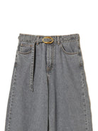 JEANS ANCHO CINTURON