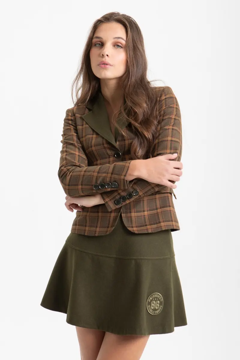 BLAZER CUADRO  VERDE