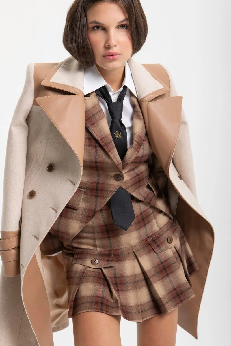 FALDA TABLONES PREPPY