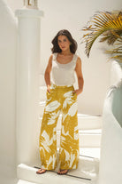 PANTALÓN HOJAS