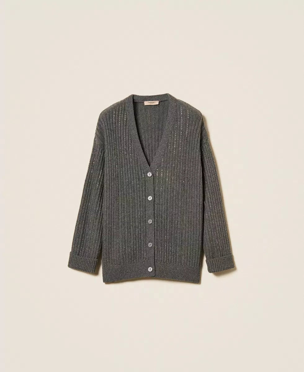 CARDIGAN BRILLOS TW
