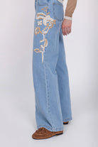 JEANS BORDADO