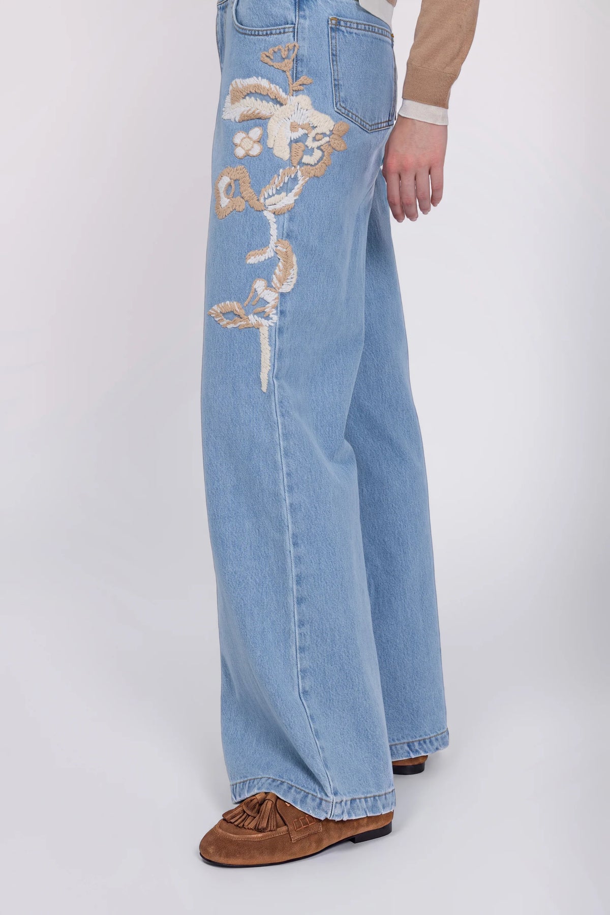 JEANS BORDADO
