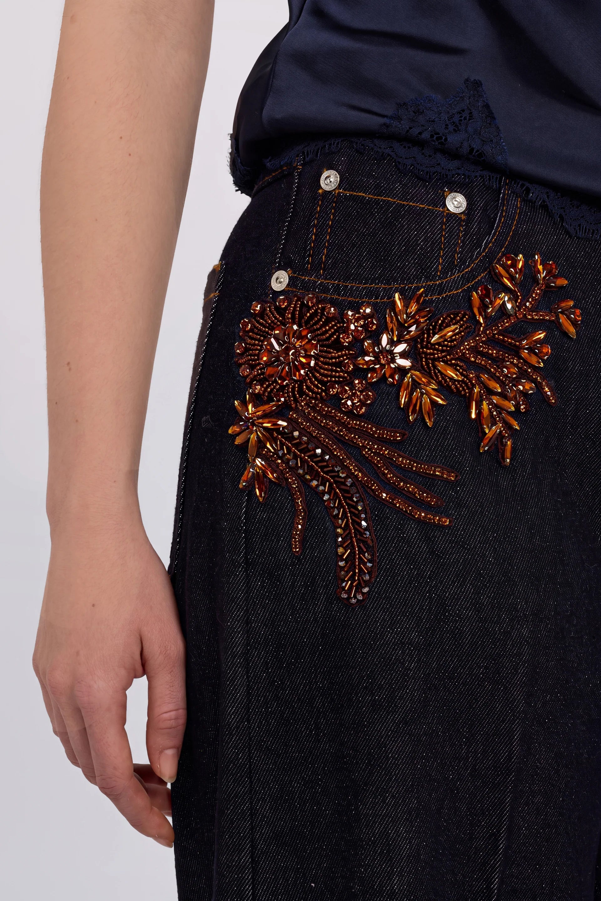 JEANS BORDADO