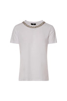 CAMISETA CUELLO BRILLO