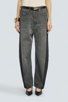 JEANS GRIS BALLON