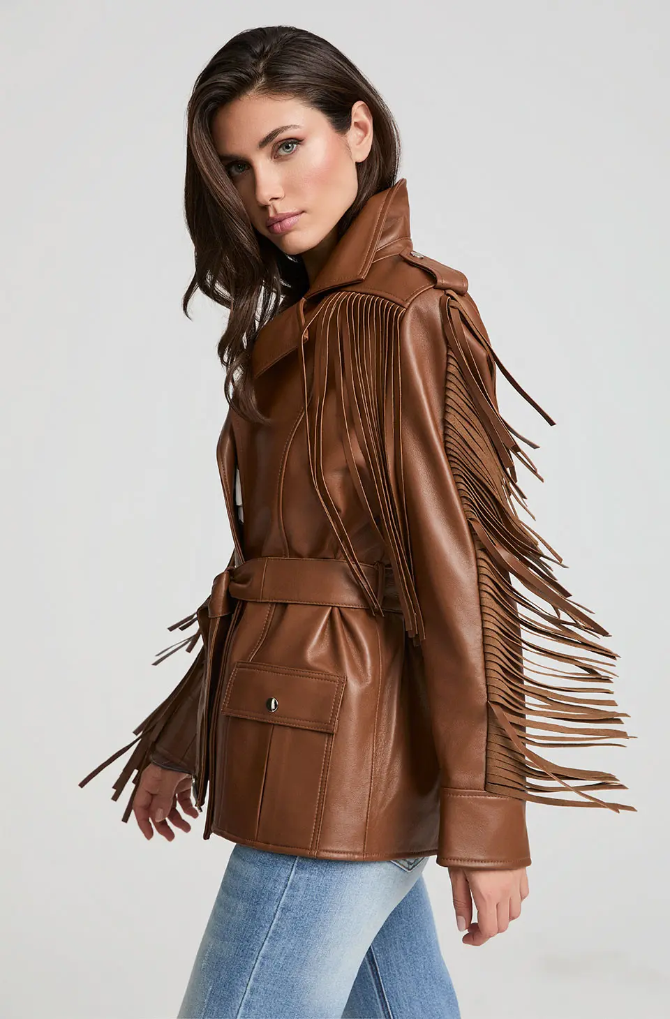 CHAQUETA PIEL TEXAS