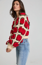 CARDIGAN RED