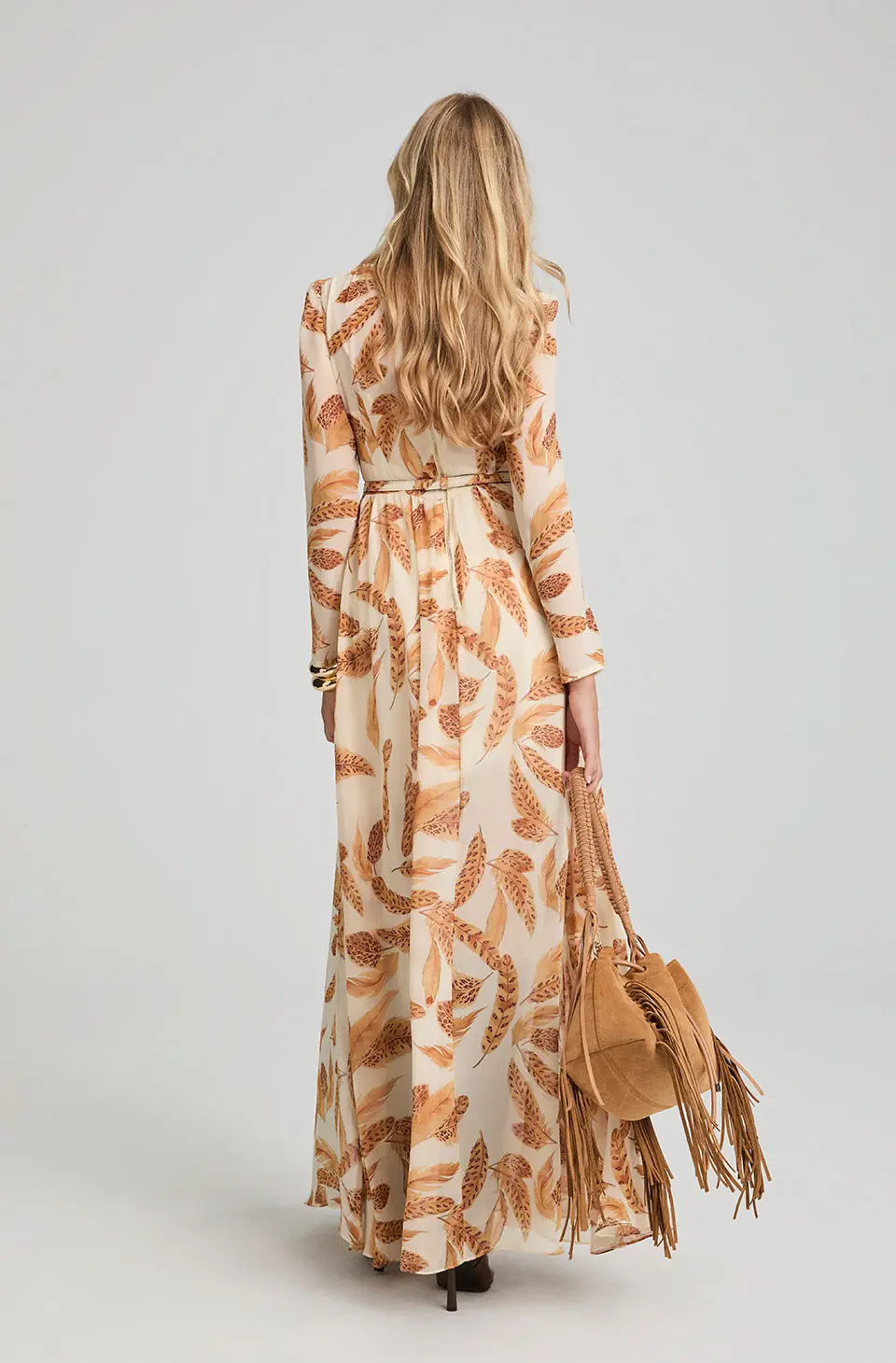 VESTIDO PLUMAS