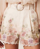 SHORT FLORES 