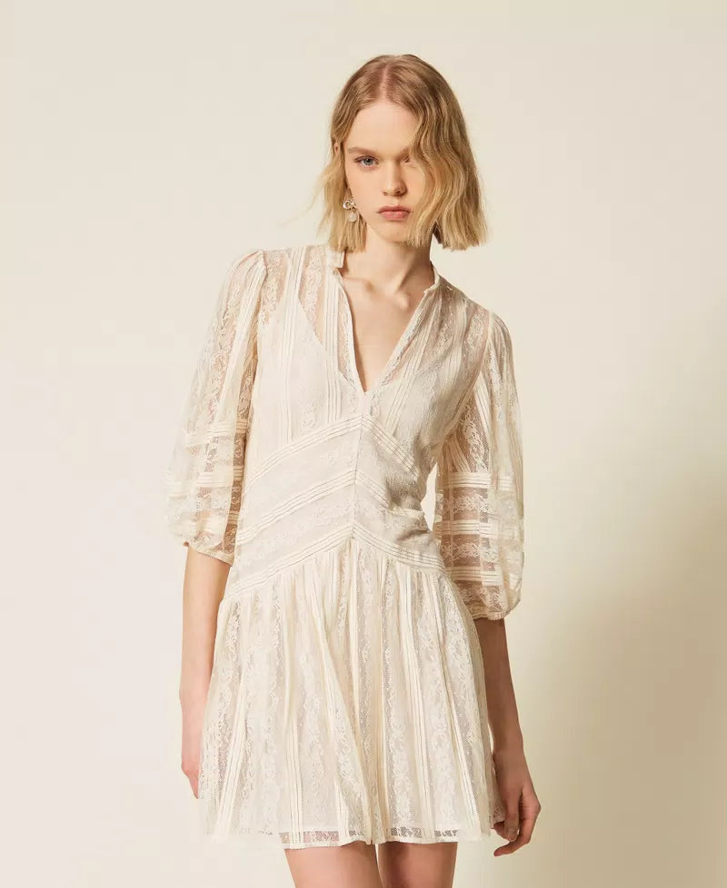 VESTIDO ENCAJE TWINSET