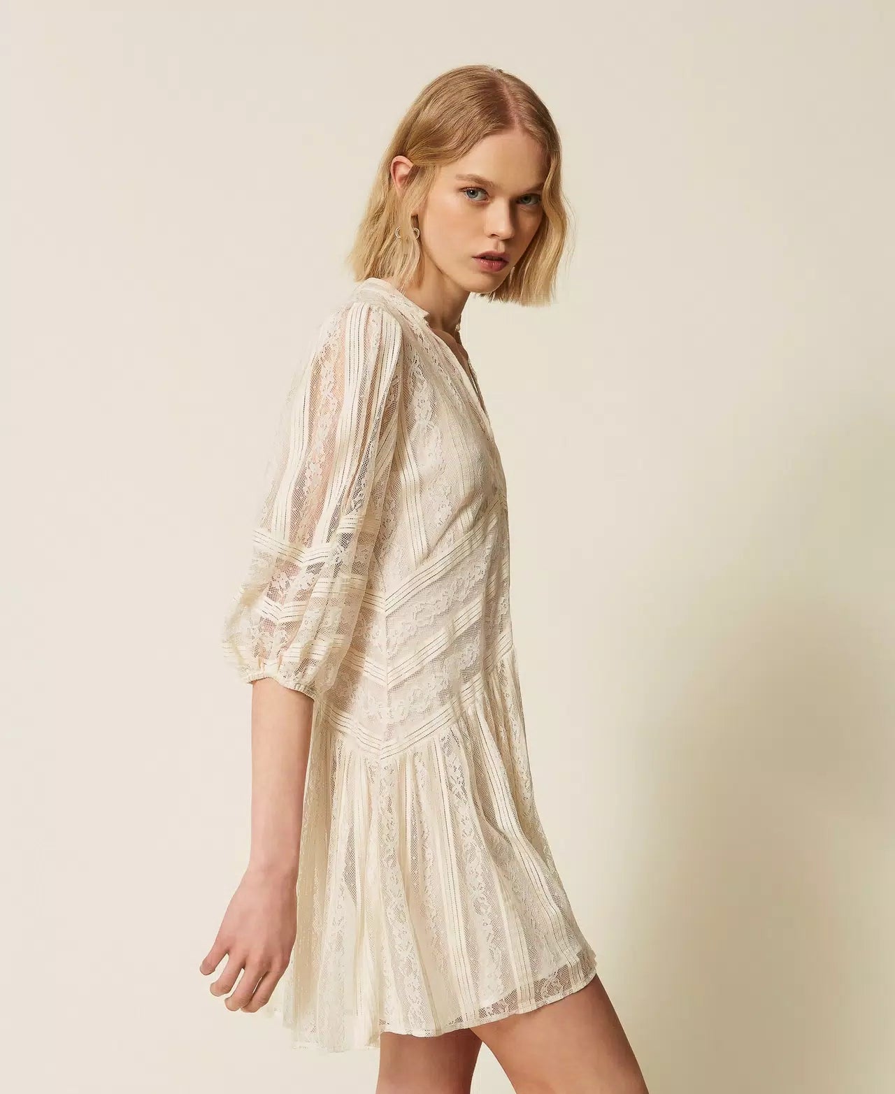 VESTIDO ENCAJE TWINSET