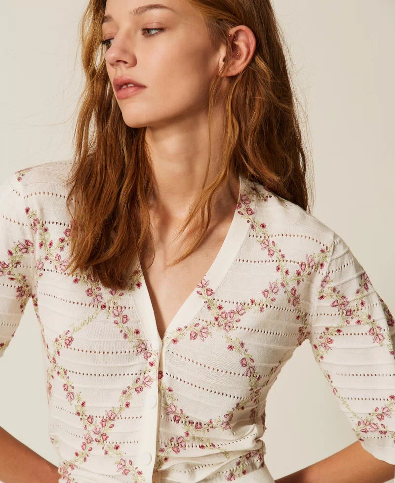 CARDIGAN FLORECITAS