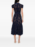 VESTIDO NAVY GUIPURE