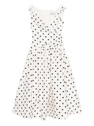 VESTIDO CREAM POLKA