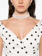 VESTIDO CREAM POLKA