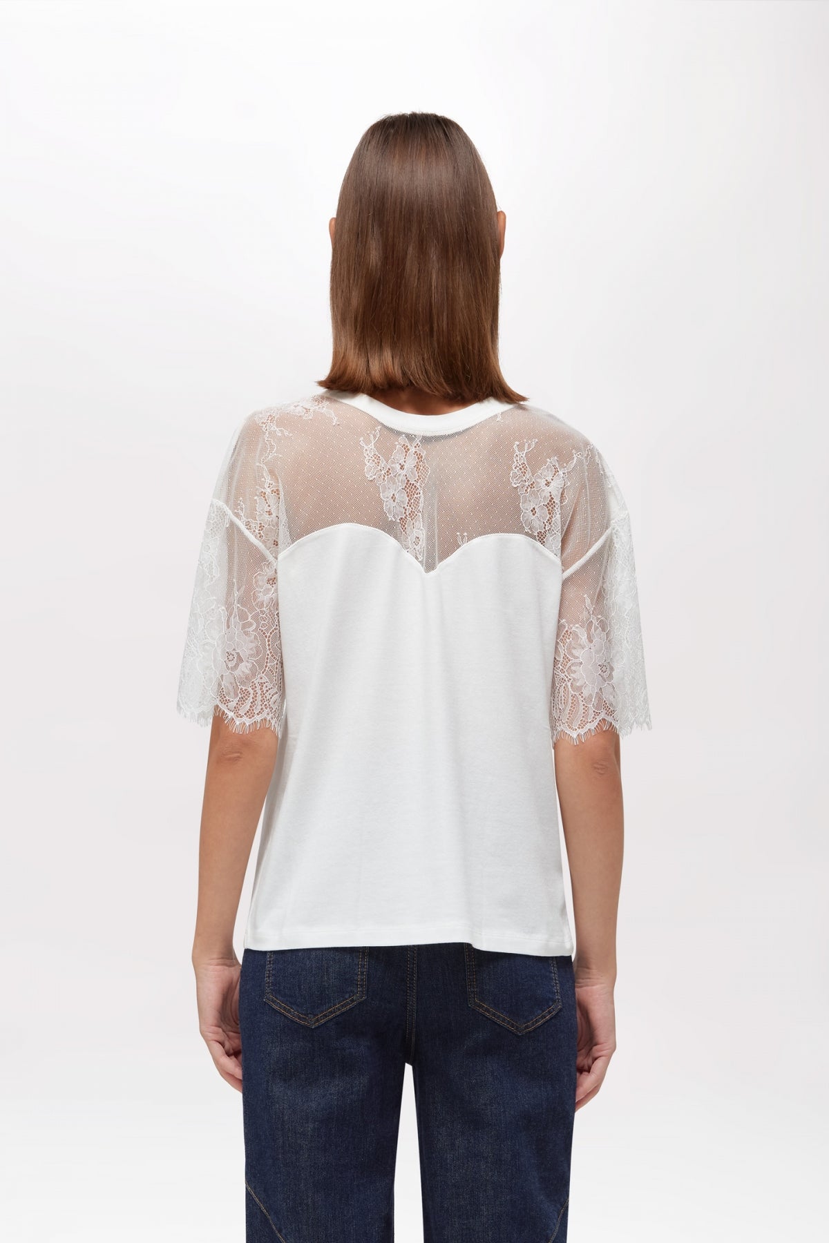 CAMISETA ENCAJE