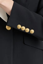 BLAZER CRUZADA NEGRO ICONIC CODE 01