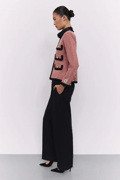 CHAQUETA BICOLOR ROSA PRESTON
