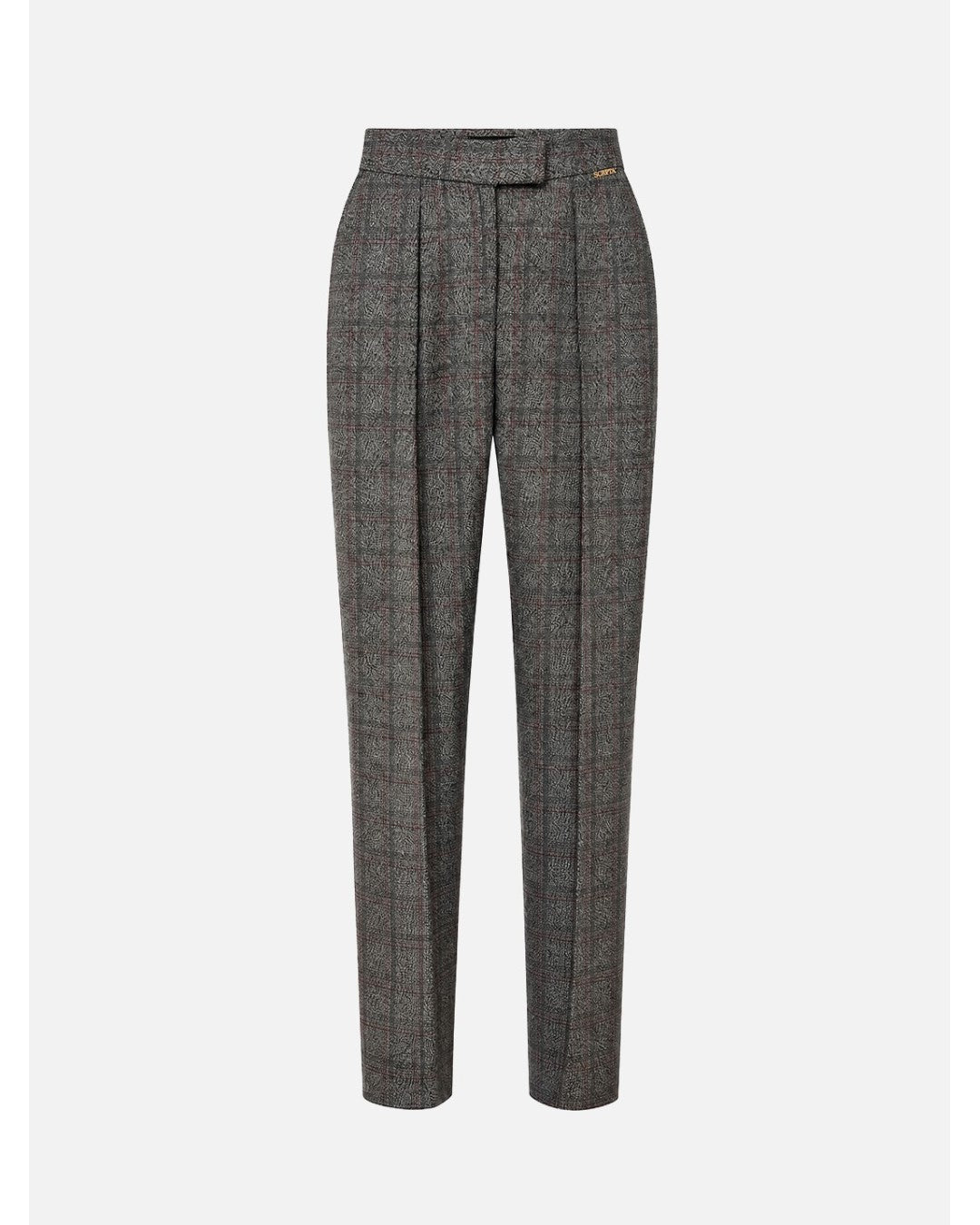 PANTALÓN CUADROS RECTO