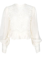 BLUSA ENCAJE GASA