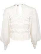 BLUSA ENCAJE GASA