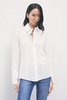 CAMISA ENTALLADA TEXTURA