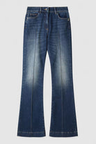 JEANS FLARE COSTURA