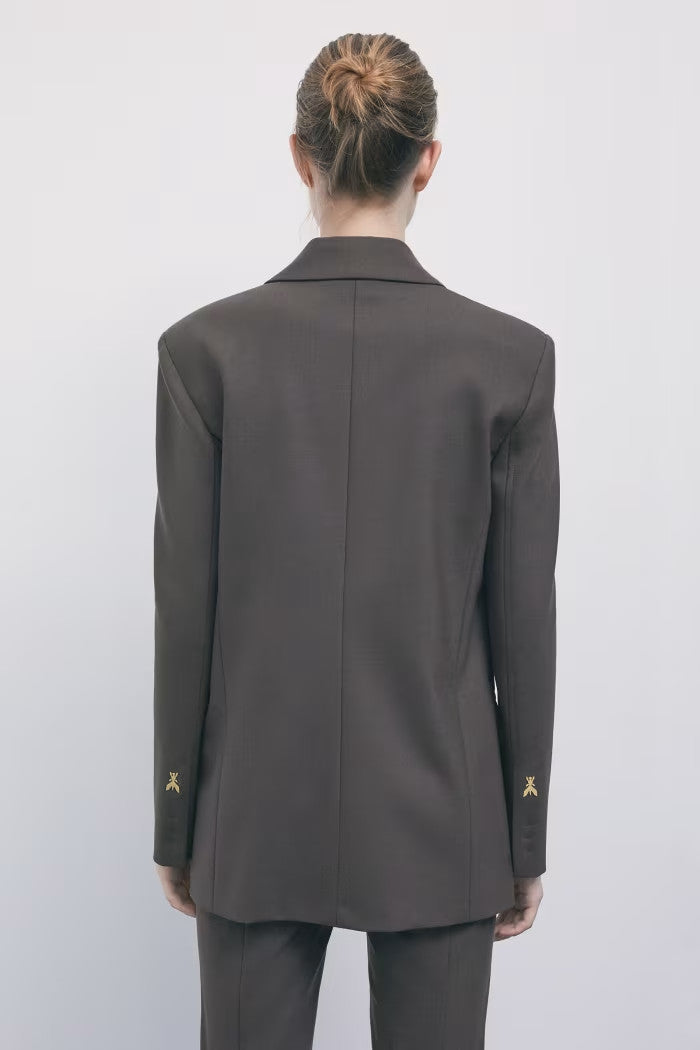 BLAZER NERO PATRIZIA