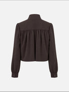 CHAQUETA MARRÓN SCRIPTA