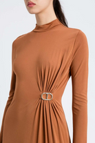 VESTIDO LARGO PLISSE